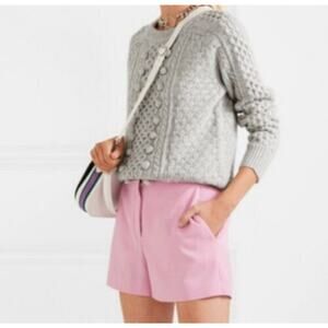 J. Crew Popcorn Cable Knit Lambswool Sweater Women size XXL